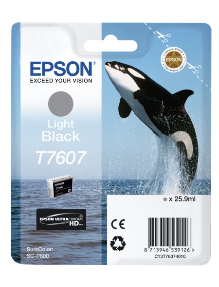÷ Tinta original epson t7609 gris c13t76074010 25.9ml