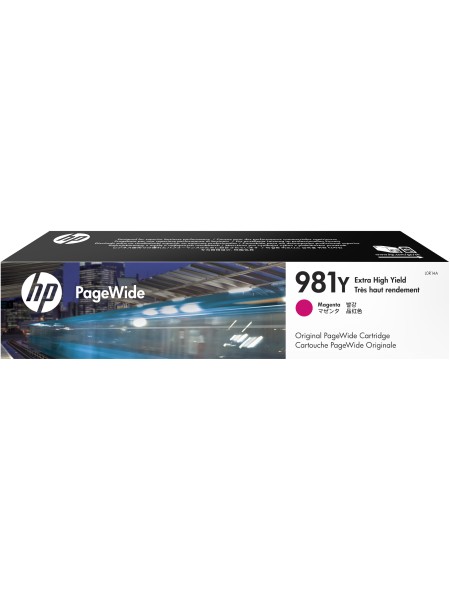 ÷ Tinta original hp n981y magenta l0r14a 182.5ml