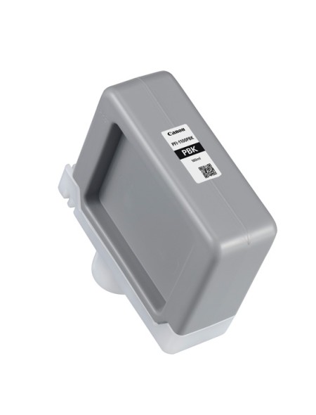 ÷ Tinta original canon pfi-1100pbk negro foto 160ml