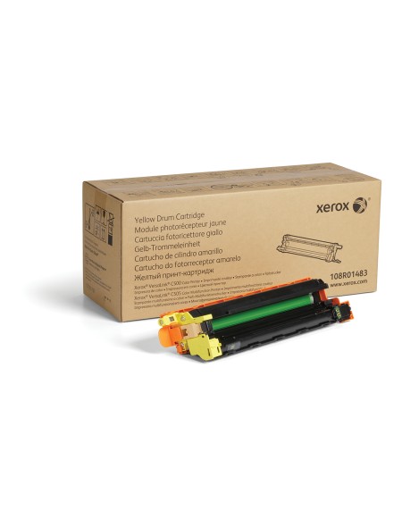 ÷ Tambor original xerox 108r01483 amarillo 40000 páginas