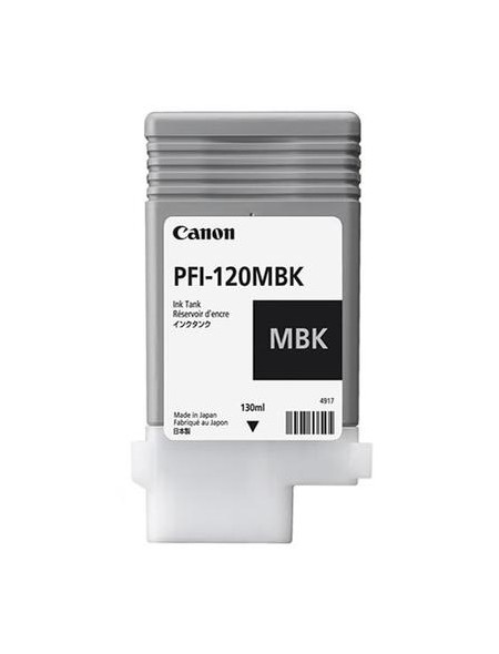 ÷ Tinta original canon pfi-120mbk negro mate 130ml