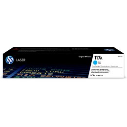 ÷ Tóner original hp w2071a 117a cian 700 páginas