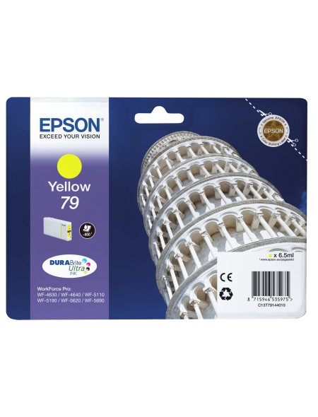 ÷ Tinta original epson t7914 amarillo c13t79144010 6.5ml