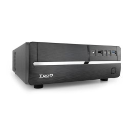 Caja Slim Micro ATX Tooq TQC-3005U3 / Fuente SFX 500w / USB 3.0 / Negra