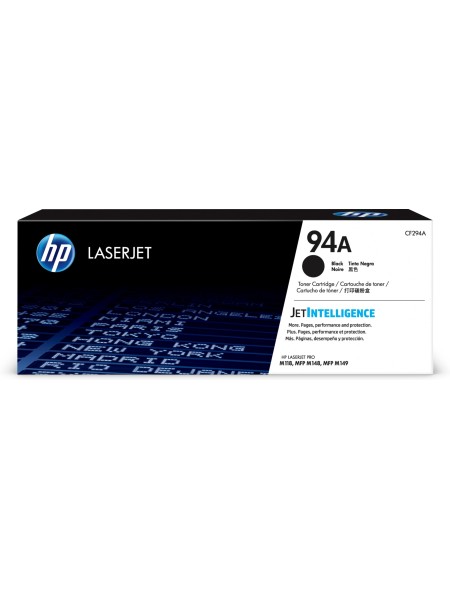 ÷ Tóner original hp cf294a negro 94a 1.200 páginas