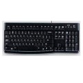 Teclado USB Logitech K120 / Resistente a salpicaduras / Negro / 920-002499