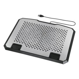 ÷ Base de refrigeracion para portatiles hama 00126807 aluminio angulo ajustable 13,3