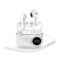 ÷ Auricular intrauditivo bluetooth energy sistem chargeview tws lcd bateria 20h blanco