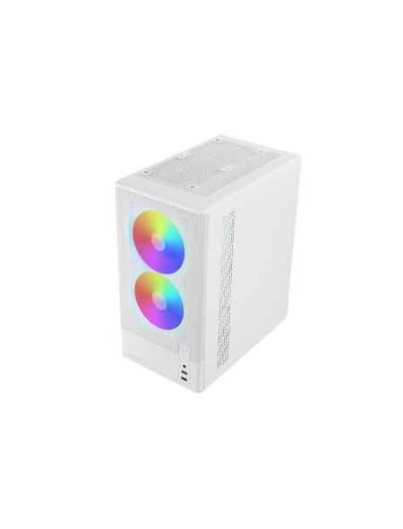 ÷ Caja microatx mars gaming mconyxw blanca lateral cristal frontal mesh gpu 292mm