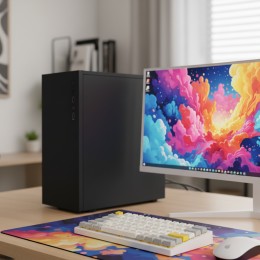 Equipo Montado Caja Approx APPC-205F / Intel i5-12400f / PB Asus H610M / 16GB DDR4 3200 MHz / 480GB M.2 NVME Crucial / GT710 2G DDR5