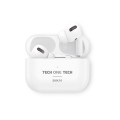 Auriculares Bluetooth TWS 5.1  SIUX 10 / Estuche de carga /  Blancos / IPX5 / TEC1410 / Tech One Tech