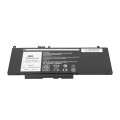 Batería compatible para portátil DELL Latitude E5470 7.6V 6000 mAh Mitsu