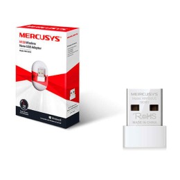 Tarjeta de red USB Wifi Nano Mercusys N150 / 150 Mbps / Blanco / NW150US
