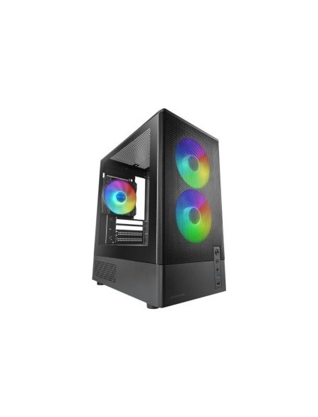 ÷ (km0) caja microatx mars gaming mconyx negra lateral cristal frontal mesh gpu 292mm sin ventiladores