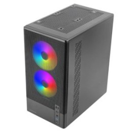÷ (km0) caja microatx mars gaming mconyx negra lateral cristal frontal mesh gpu 292mm sin ventiladores