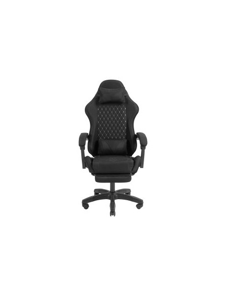 ÷ Silla gamer mars gaming mgcxfgrb negra reclinable reposabrazos ajustable reposapies cojines acabado 