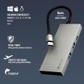 Hub Adaptador Type-C  NGS / 2x USB 3.2 / 1x Type-C / 1x HDMI / WONDERDOCK4PRO