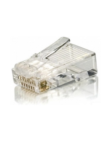 ÷ Kit 100 conectores rj45 equip categoria 6 121143