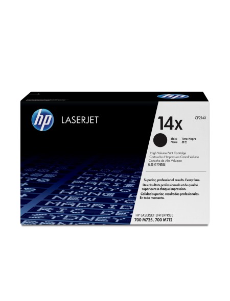 ÷ Tóner original hp cf214x negro 14x 17.500 páginas
