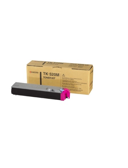 ÷ Tóner original kyocera tk-520m magenta 4.000 páginas