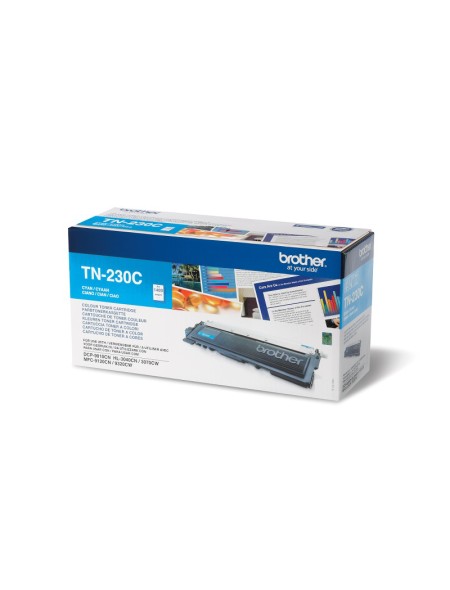 ÷ Tóner original brother tn230c cian 1.400 páginas