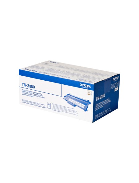 ÷ Tóner original brother tn3380 negro 8.000 páginas