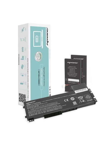 Batería compatible para portátil HP VV09XL 11.4V 4600mAh Movano
