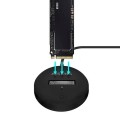 Docking Station Type-C 3.2  Gen.2 / SSD M.2 Sata NGFF / SSD M.2 NVME / Negro / Aisens / ASUC-M2D013-BK