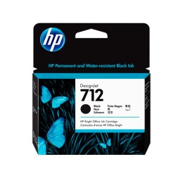 ÷ Cartucho de tinta designjet 712 negro de 80 ml