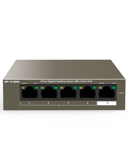 Switch 5p 10/100/1000 gigabit IP-COM / G1105P-4-63W
