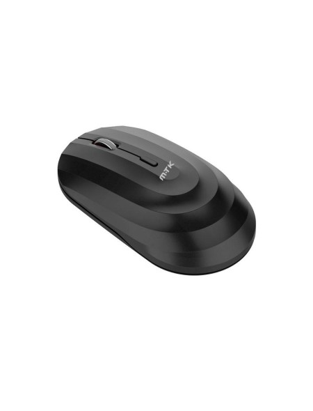 Raton inalámbrico recargable Wave TG7274 / RF 2.4Ghz / Bluetooth 5.2 / 1600 dpi / 400mah / Negro / MTK