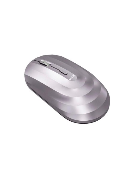 Raton inalámbrico recargable Wave TG7274 / RF 2.4Ghz / Bluetooth 5.2 / 1600 dpi / 400mah / Plata / MTK