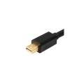 Adaptador Mini DisplayPort a VGA Macho / FullHD / 60Hz / 17cm / 133432