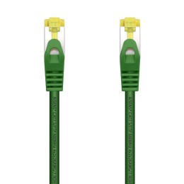 ÷ Aisens - cable de red latiguillo rj45 lszh cat.7 600 mhz s/ftp pimf awg26, verde, 0.5m