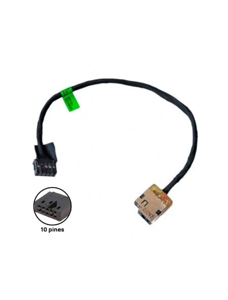 Dc-Jack compatible para portatil HP Compaq Envy 15T-J