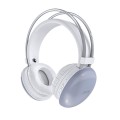 Auriculares diadema Bluetooth 5.4 TC3354 / Mp3 / MicroSD / FM / Iluminacion Led / Blanco / MTK / 0353541