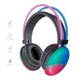 Auriculares diadema Bluetooth 5.4 TC3354 / Mp3 / MicroSD / FM / Iluminacion Led / Negro / MTK / 0353545