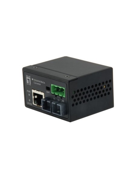 ÷ Conversor de medios level one rj45 a sc mono modo industrial iec-4301