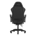 ÷ Silla gamer mars gaming mgcxbbl negra y blanca reclinable reposabrazos ajustable reposapies cojines