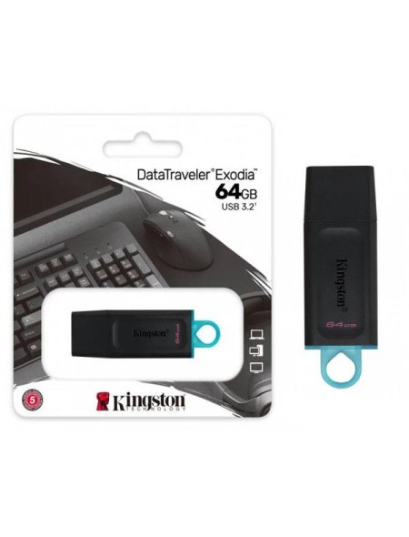 ÷ Memoria usb 64gb kingston dtx/64 usb3.2