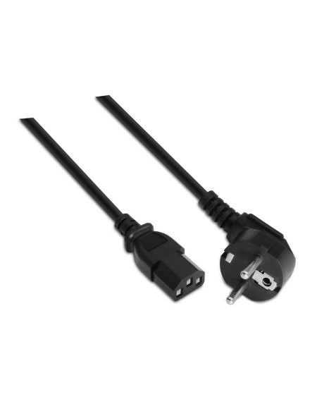 ÷ Aisens - cable alimentacion cpu, cee7/m-c13/h, negro, 10m