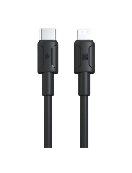 Cable datos Type-C a Lightning Iphone / 1.5 m / 3.4a / Carga Rapida PD / Negro / MTK