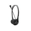 ÷ Headset jack 3.5mm equip life 245302 mic control volumen mute 1.8m negro