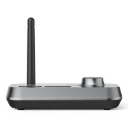 ÷ Adaptador bluetooth hama link.it duo transmisor receptor  jack 3.5mm usb-c 1m lcd controles 