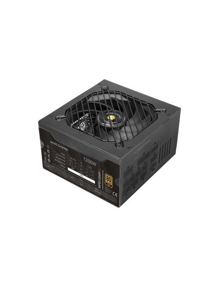 ÷ Fuente de alimentacion modular mars gaming 1200w mpb1200psi atx 3.1 80 plus gold pfc activo negro