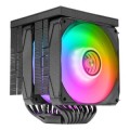 ÷ Ventilador con disipador de cpu mars gaming mcpulcdpro tdp 380w doble torre lcd argb negro