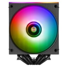 ÷ Ventilador para cpu mars gaming mcpux26 120mm tdp 350w 6xheatpipes alt. 158mm argb 2x120mm negro