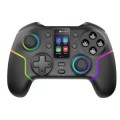 ÷ Gamepad bluetooth mars gaming mgpv3 pantalla lcd bt+2.4g+usb multiplataforma hall effect negro