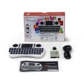 Mini Teclado Inalambrico + Touchpad Phoenix Phtalkkeyboard+ / Smart Tv / TvBox / Android Tv / Blanco - Negro
