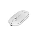 Raton Inalambrico Phoenix Rebble Blanco / Dual BT 5.2 + RF 2.4Ghz / 1.600 Dpi / 5 Botones / Type-C / Bateria recargable / PHREBBLE-W